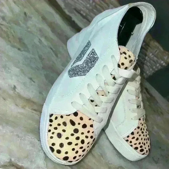 Women’s DOLCE VITA Zeph Mixed-Media Platform Sneakers - 100% Exclusive. Size 7.5 - Picture 7 of 10